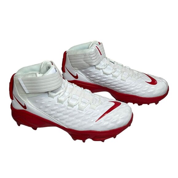 Nike Savage Pro 2 Shark White/Red Men’s Size 14.5 BV5448-104 - Picture 6 of 7